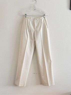 90s Dolce & Gabbana Cream Dress Trousers